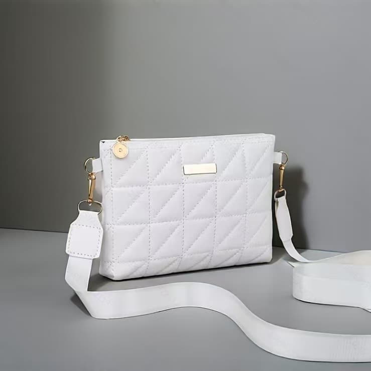 2025 Stylish Embroidered Ladies Bag – Trendy Small Square Shoulder Purse